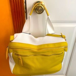 New yellow satchel